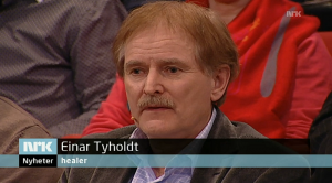 Healer Einar Tyholdt på NRK